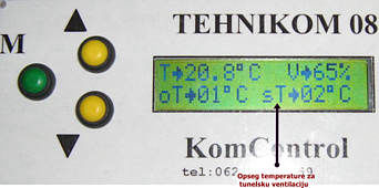Uputstvo Tehnikom 08 2s 4 slika 4 Elektronski regulator ventilacije za tunelsku ventilaciju Jagodina 062 242 359