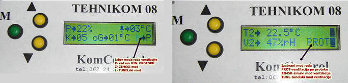 Uputstvo Tehnikom 08 2 slika 8 Elektronski regulator ventilacije za tunelsku ventilaciju Jagodina 062 242 359